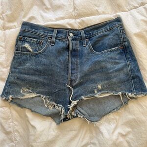 Levi's 501 Original Denim Shorts in great condition!